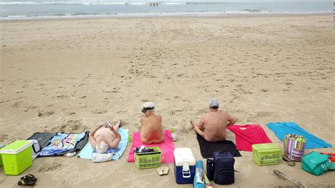 Talks About Being Topless Beach Image Telegraph