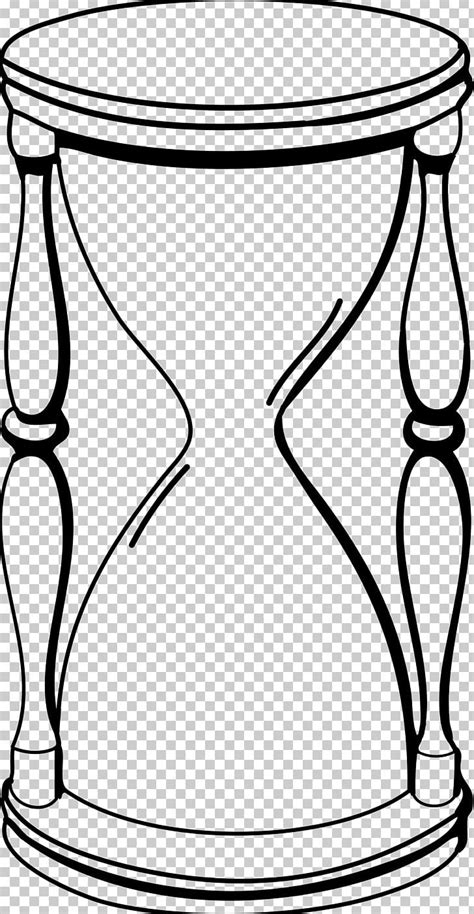 Hourglass Png Clipart Area Black And White Download Drinkware