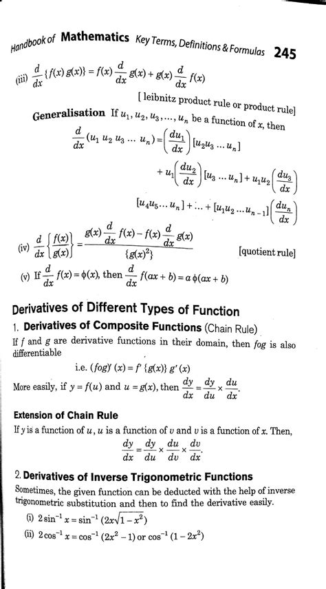 He professor tanton is the author of solve this: Differentiation formulas for class 12 PDF - Class 12 easy