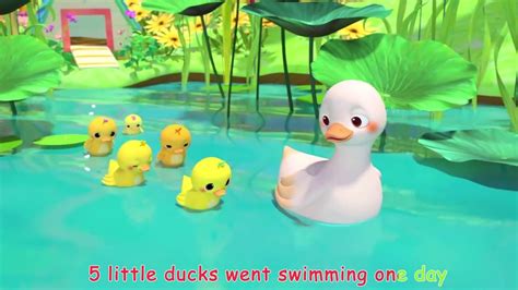 Five Little Ducks Cocomelon Nursery Rhymes And Kids Songs Video