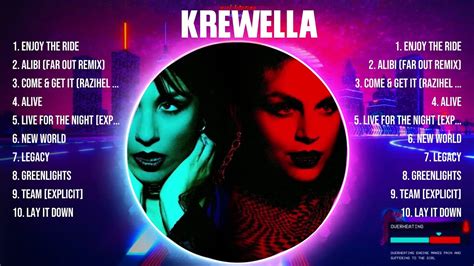 Krewella The Best Music Of All Time ️ Full Album ️ Top 10 Hits