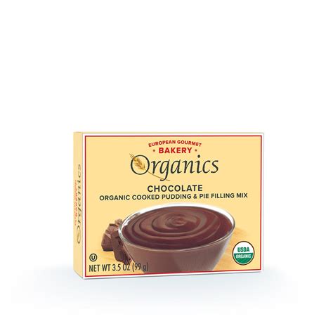 Organic Chocolate Pudding Mix European Gourmet Bakery