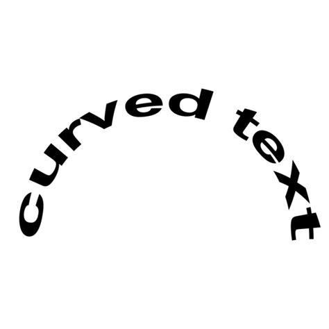 How To Create Curved Text