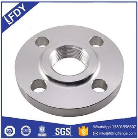 Asme B165 A182 F304 Class 150 Stainless Steel Threaded Flange