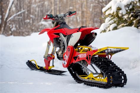 Snow Bike Kit For Snowriding Motobsk