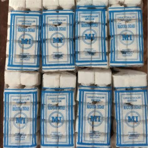 Jual Garam Kotak Beryodium 1 Pack 600 Gr Shopee Indonesia