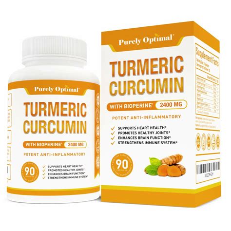 Turmeric Curcumin With Bioperine A Natural Supplement With A Wide