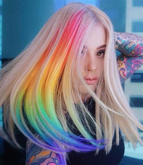 The Boldest And Prettiest Rainbow Hair Colors In Honor Of The Pride Month