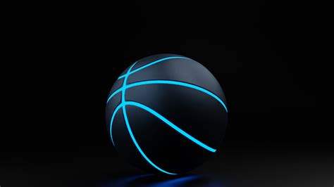 Artstation 3d Neon Basketball