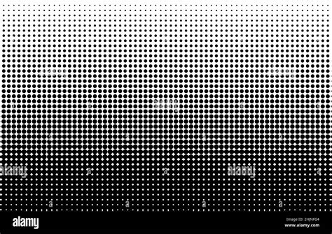 Vector Halftone Dots Black Dots On White Background Stock Vector Image