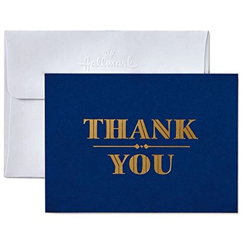 Navy Blue Thank You Notes Stationery Note Cards Boxed Cards EsaCNI