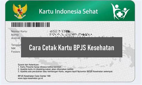 Cara Cetak Kartu Bpjs Kesehatan Online Lewat Mobile Jkn Rancah Post