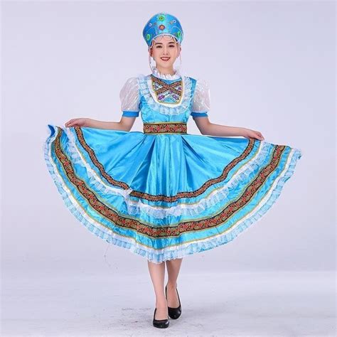 Songyuexia Classical Traditional Russian Dance Costume Dress European