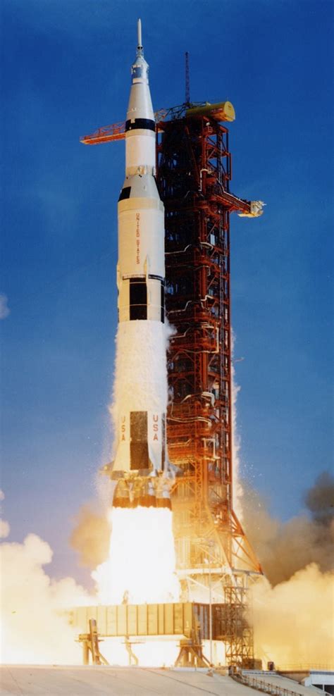 40th Anniversary Of Saturn V Rocket Launch And Apollo 11 Mission To The Moon