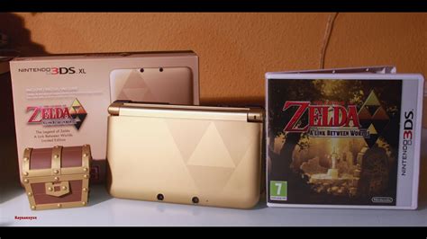 Nintendo 3ds Xl The Legend Of Zelda A Link Between Worlds Limited