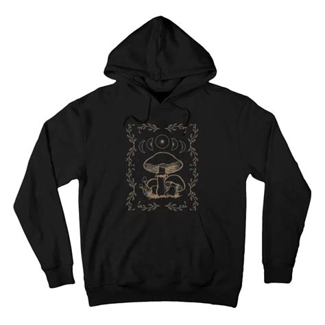 Cottagecore Aesthetic Mushroom Fungi Snail Goblincore Hoodie