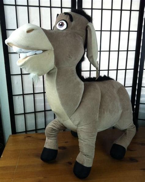 62 Donkey Stuffed Toy From The Movie Shrek 2 36 Long From Tail To