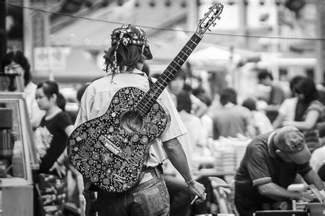 Free Images Person Music Black And White People Street Acoustic