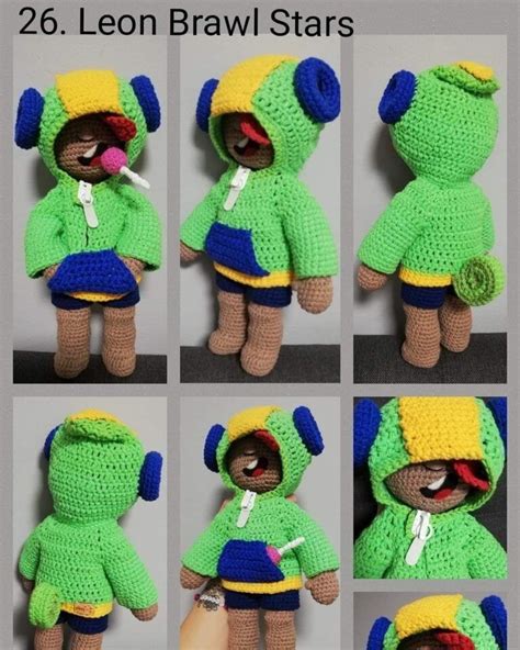 Brawl Stars Leon Amigurumi Free Pattern Free Amigurumi Patterns T