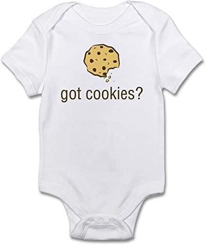 Cafepress Got Cookies Infant Bodysuit Baby Bodysuit Amazon Co Uk
