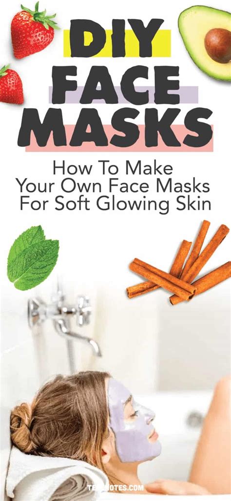 Diy Face Mask How To Make Your Own Face Masks For Soft Glowing Skin