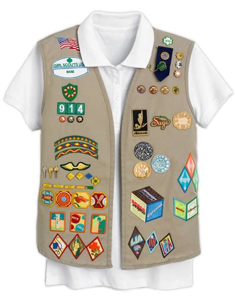 Cadetteseniorambassador Vest Girl Scouts Of Silver Sage Council