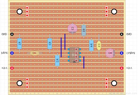 Guitar amplifier circuit schematic diagram. Guitar Amplifier Circuit Diagram With Pcb Layout - Circuit Boards