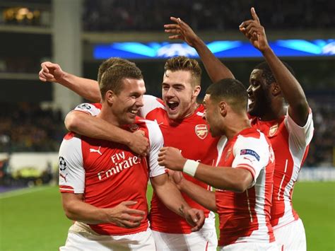 Result Anderlecht Crumble At The Death To T Arsenal Win Sports Mole