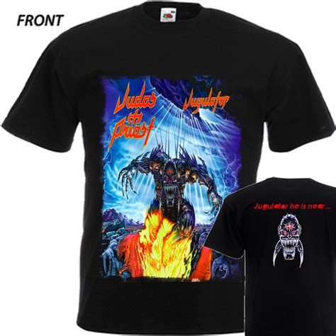Judas Priest Jugulator English Heavy Metal Band T Shirt