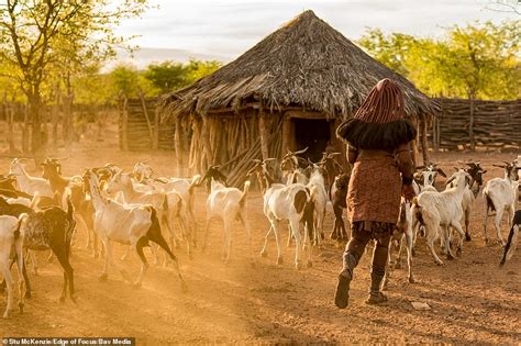 Women And Children Of Namibian Tribe Live In Isolation For Months As