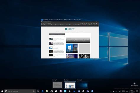 How Windows 10s Virtual Desktops Keep Me Productive All