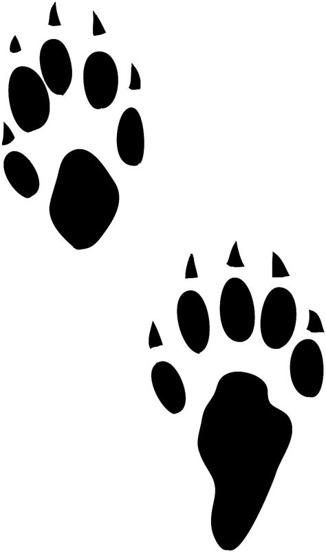 Red Panda Paw Print Clipart Best