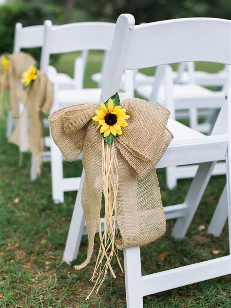 15 Sunflower Wedding Ideas For Your Decor