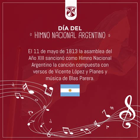 Día Nacional Del Himno Nacional Argentino Colegio De San José