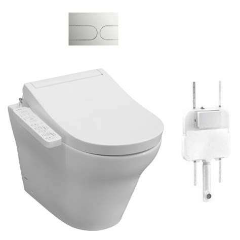 Buy Toto Mh Wall Faced Toilet And D Shape Washlet W Side Control W