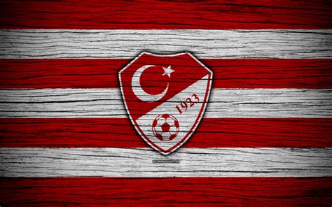 Download Wallpapers 4k Turkey National Football Team Logo Uefa