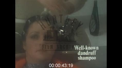 Head And Shoulders Shampoo Advert 1970s Film 1091402 Youtube