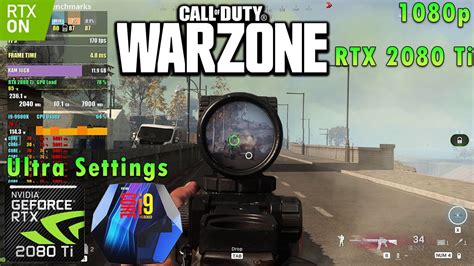 Call Of Duty Warzone 1080p Rtx On Ultra Settings Rtx 2080 Ti