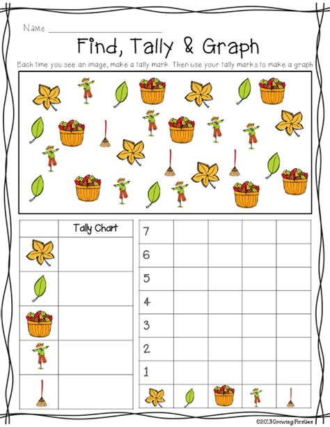 Tally Graph Worksheets For First Grade Worksheet For Study