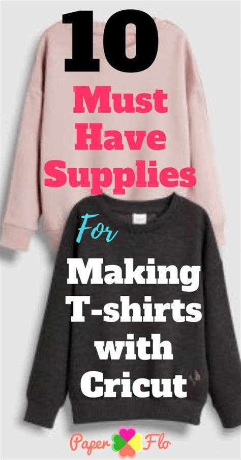 How To Make Shirts With Cricut10 Must Have Supplies How To Make