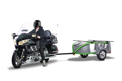 Easy load no ramps needed. GO & GO Easy Ultralight Motorcycle Trailers | SylvanSport