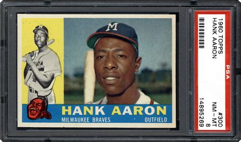 Jan 31, 2021 · 1954 topps #128 hank aaron rookie card. 1960 Topps Hank Aaron | PSA CardFacts™