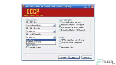 Combined Community Codec Pack Cccp Filecr