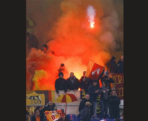 Football Fans Warned Against The Violent Antics Of The Roma Ultras