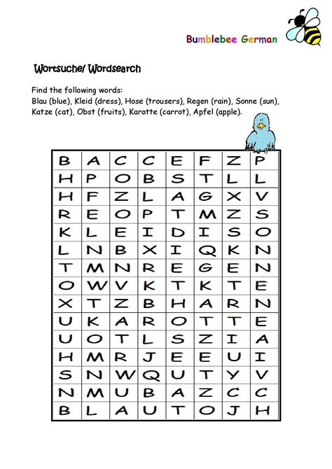 word search page   images worksheets  kids character