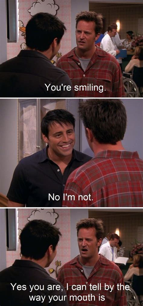 Joey And Chandler Quotes Are Priceless Friends Drôle