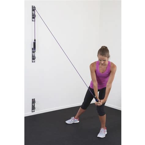 You want to stretch the silicone so that it is the same length as the lace. Anchor Gym For Resistance Bands | At home gym, Gym decor, Home gym design
