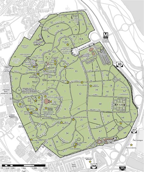 Filearlington National Cemetery Map 2013