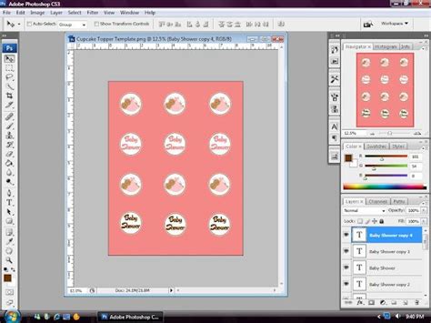 How To Make Cupcake Toppers Now The Only Thing I Need Is Photoshop