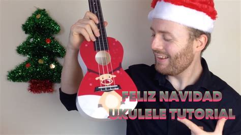 Uke chords on your tablet! Feliz Navidad - Christmas Ukulele Tutorial (EASY) - YouTube